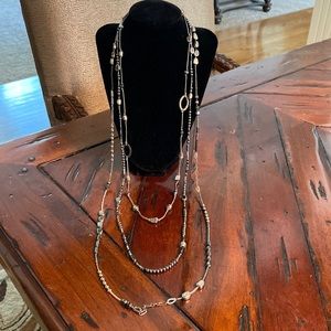 Silpada Sterling silver, hematite, glass and seed